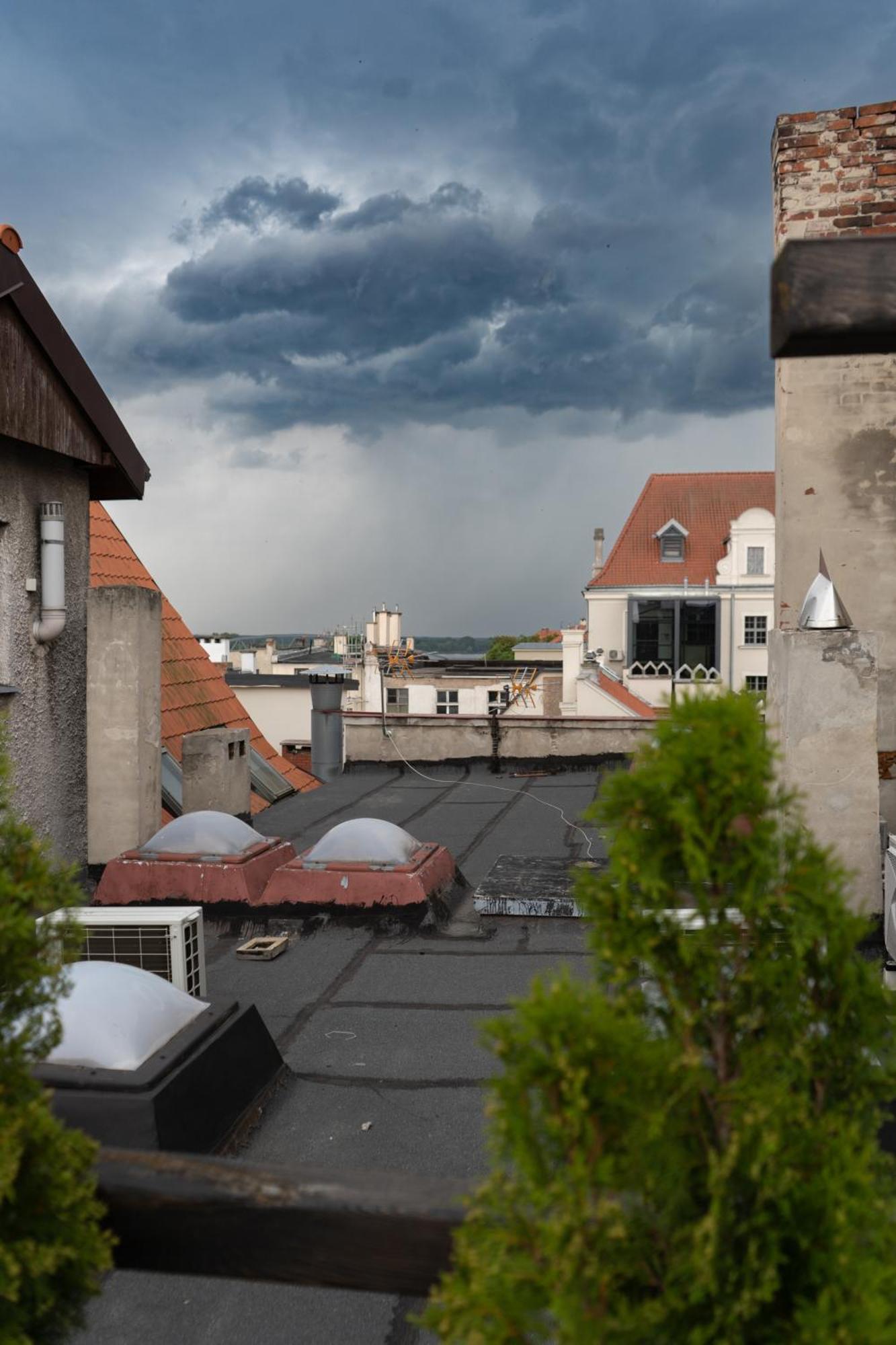 דירות Stary Toruń Gotyk Na Dotyk Z Tarasem Na Dachu מראה חיצוני תמונה